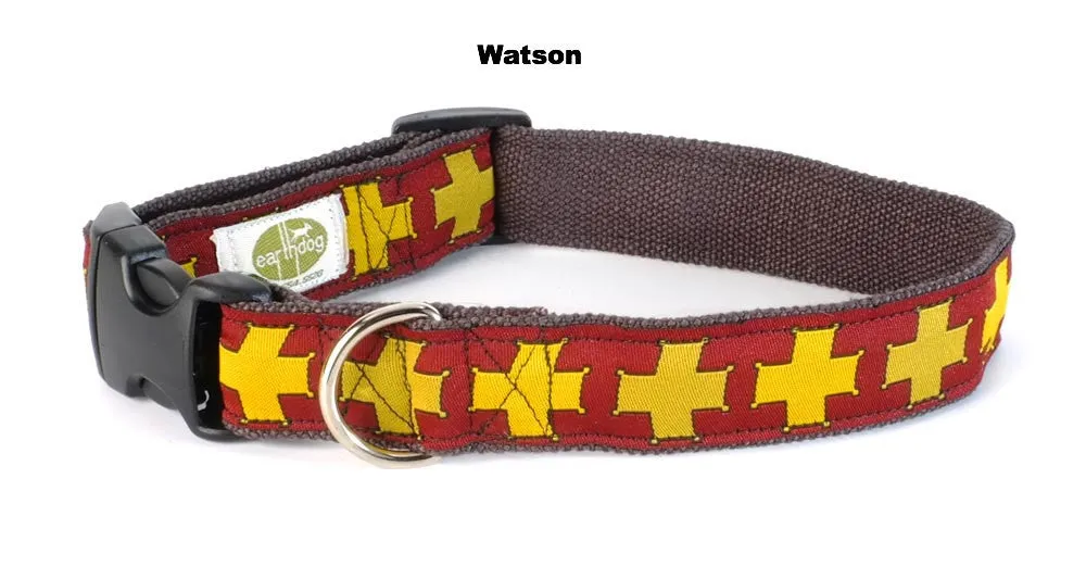 100% Hemp Decorative Adjustable Collars - 13 Patterns