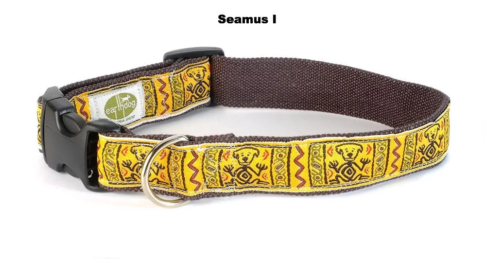 100% Hemp Decorative Adjustable Collars - 13 Patterns