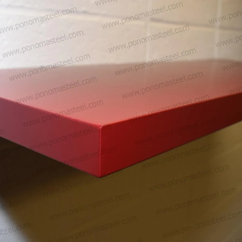 12"x8"x1.5" (cm.30.5x20x3.8) stainless floating shelf with 1 LED light