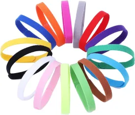 15 Colors Puppy ID Collars,Soft, Adjustable & ReusableSuitable for Newborn pet Dog Cats
