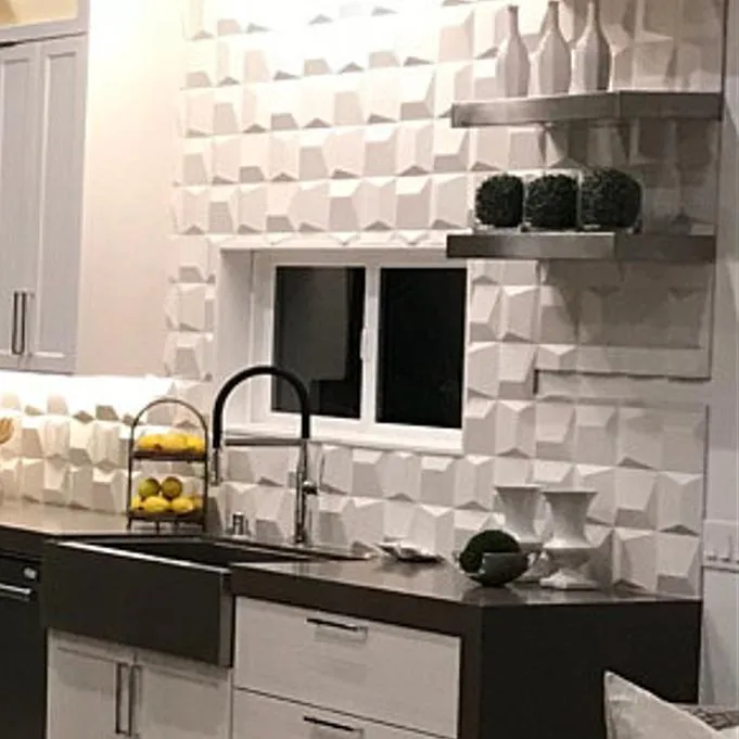 24"x8"x2.0" (cm.61x20.3x5.1) brushed stainless steel floating shelf