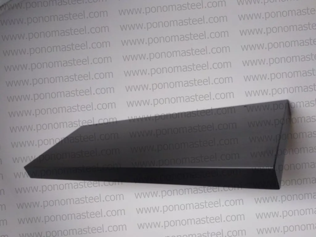 42"x10"x2.5" (cm.107x25.4x6.4) painted stainless steel floating shelf