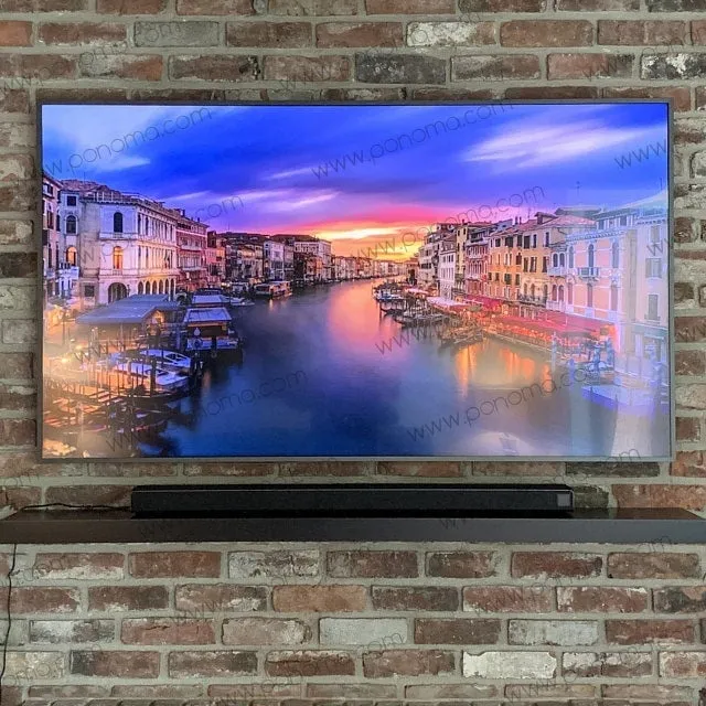 60"x8"x2.0" (cm.152x20x5.1) painted stainless steel floating shelf