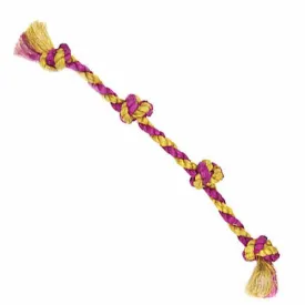 ABACA-DABRA Tug Toy - Large Pink & Yellow