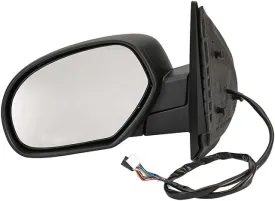 APDTY 0662683 Side View Mirror Chrome, Without Courtesy Lamp