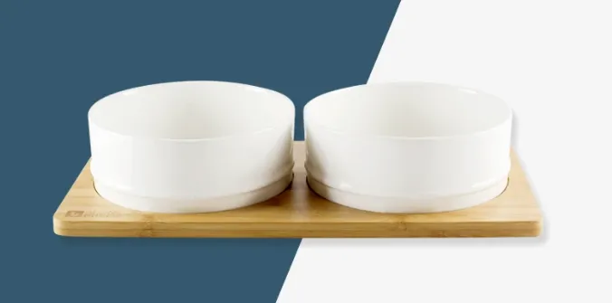 BeOneBreed Duo Bamboo Bowls