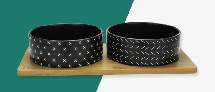 BeOneBreed Duo Bamboo Bowls