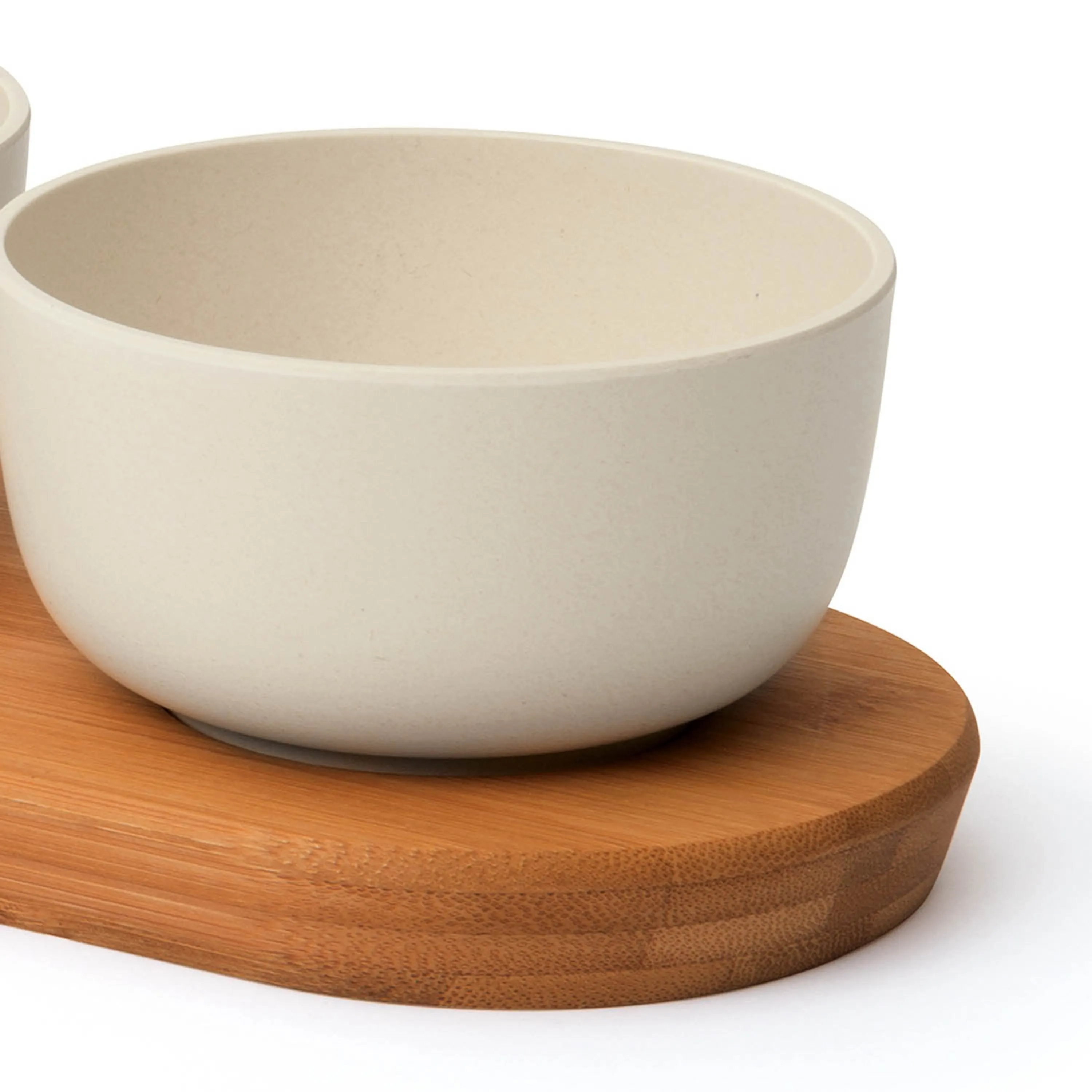 BergHOFF Leo 7pc Bamboo Covered Appetizer Set, 0.29qt.