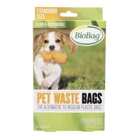 Biobag Compostable Dog Waste Bags, 50-Count (Pack of 12)