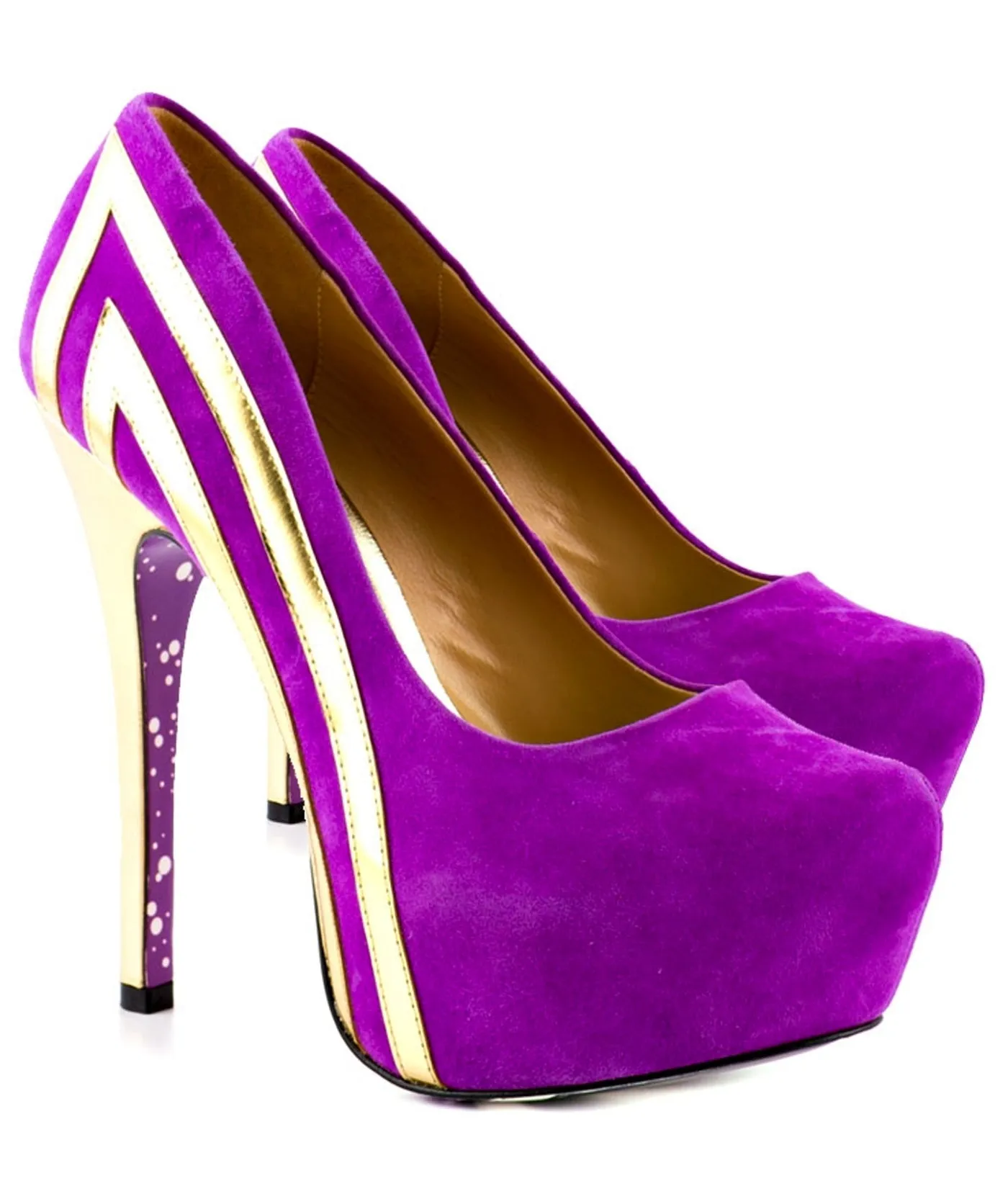 Blondie Suede Platforms