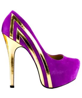 Blondie Suede Platforms