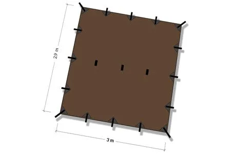 DD Hammocks SuperLight Tarp tarppi