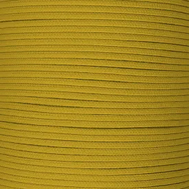 Dip Dyed Braided Cotton Cord - GOLDENROD - 3/16"(5mm) - 50 FEET