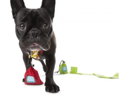 Dog waste Disposal Bags with carry pouch