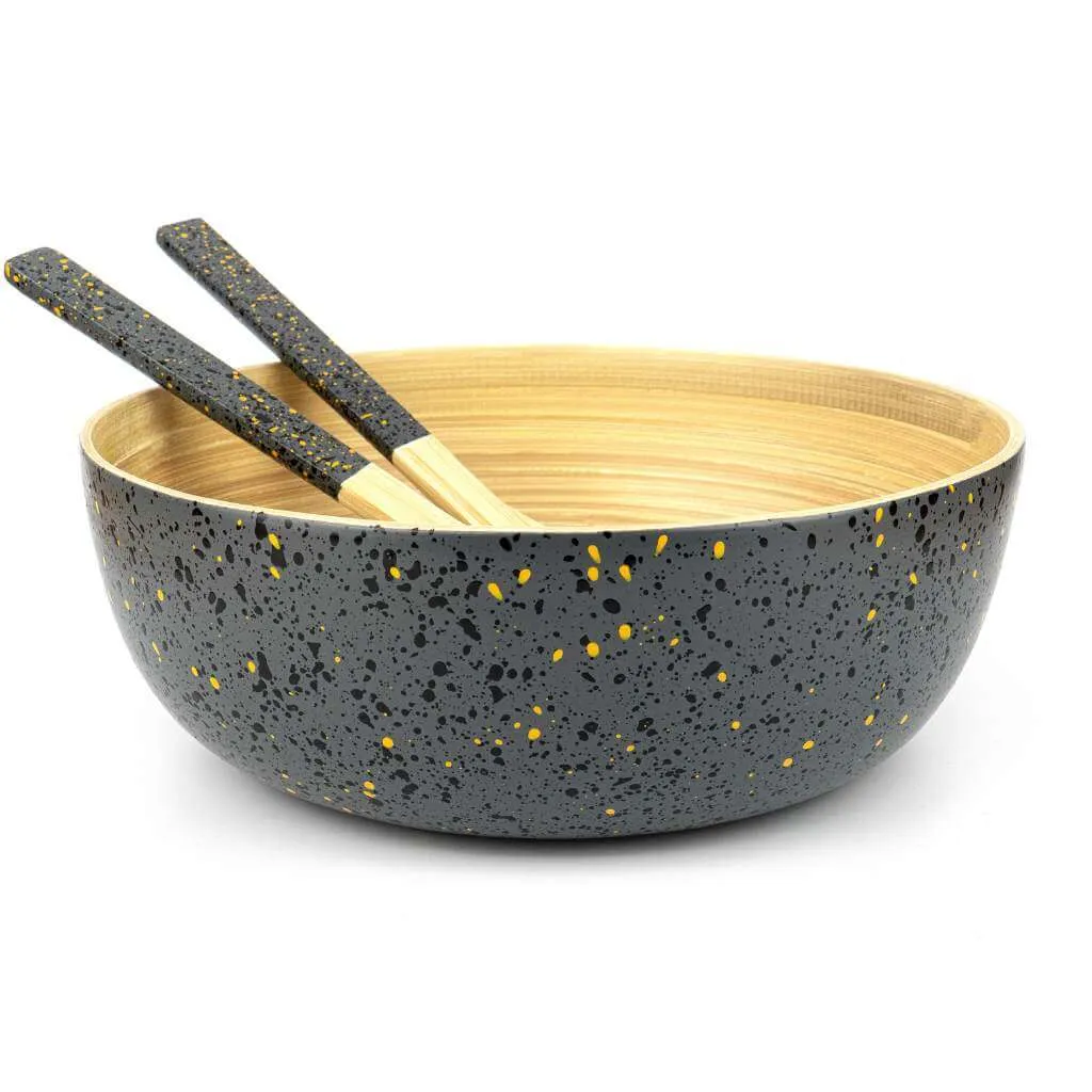 Extra Large Bamboo Salad Bowl (28cm Diameter)