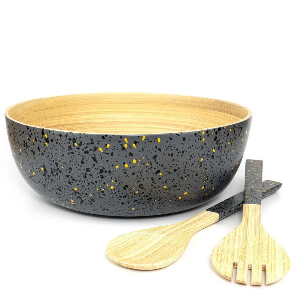 Extra Large Bamboo Salad Bowl (28cm Diameter)