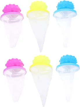 Hair Drain Catcher Mesh Bag Cleaning Filter Bag for Washer 6pcs Laundry Hair Device
