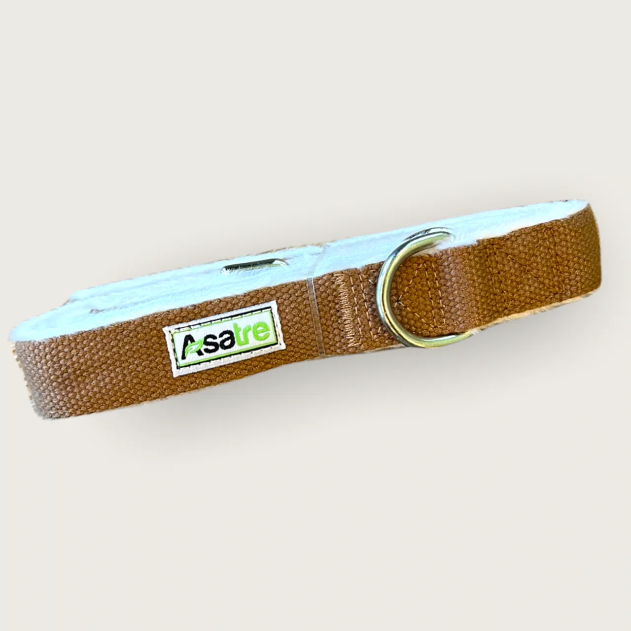 Hemp Dog Harness, Collar, and Leash Set - Chocolate Brown
