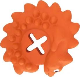 Indestructible Dog Toy, Non-Toxic Natural Rubber Peanut Butter Flavor, Tough for Aggressive Chewers, Perfect for Busy Teething Puppies - Interactive Chew-Fillable Treat Dispenser Puzzle Toy