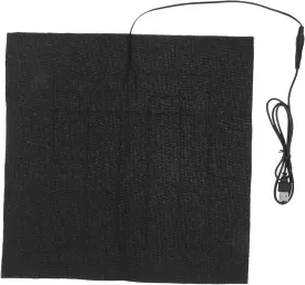 Kisangel Heated Pet Mat USB Electric Warming Cushion for Dogs Cats Reptiles Soft and Durable Biting Cloth for Cold Environments Multi Pad