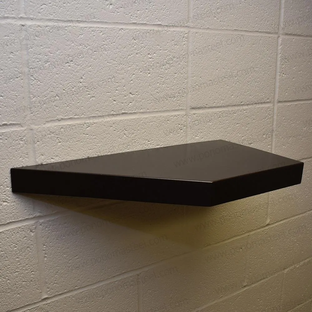 Metal shelves 88"- 92" (cm. 223.5- 233.7) made-to-order floating shelves Ponoma®