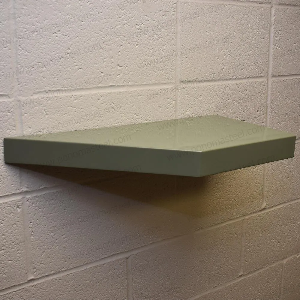 Metal shelves 88"- 92" (cm. 223.5- 233.7) made-to-order floating shelves Ponoma®