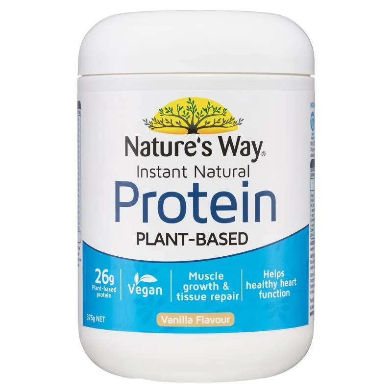 Nature's Way Plant-Based Protein Powder 375g - Vanila