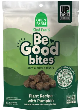 Open Farm - Be Good Bites - Plant Recipe with Pumpkin