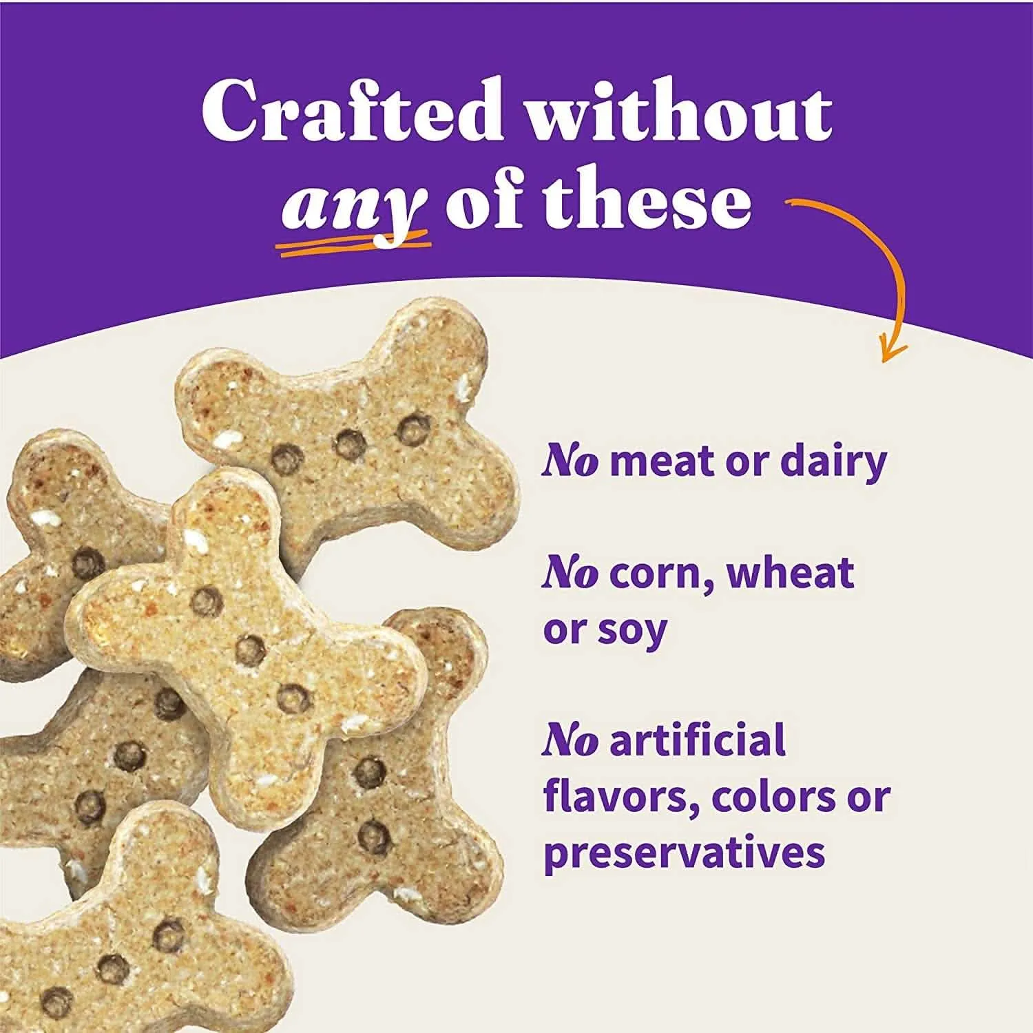 Plant-Based Dog Treats | 3-Pack Variety (8oz Each) | Vegan Snacks with Oats, Blueberries & Peanut Butter