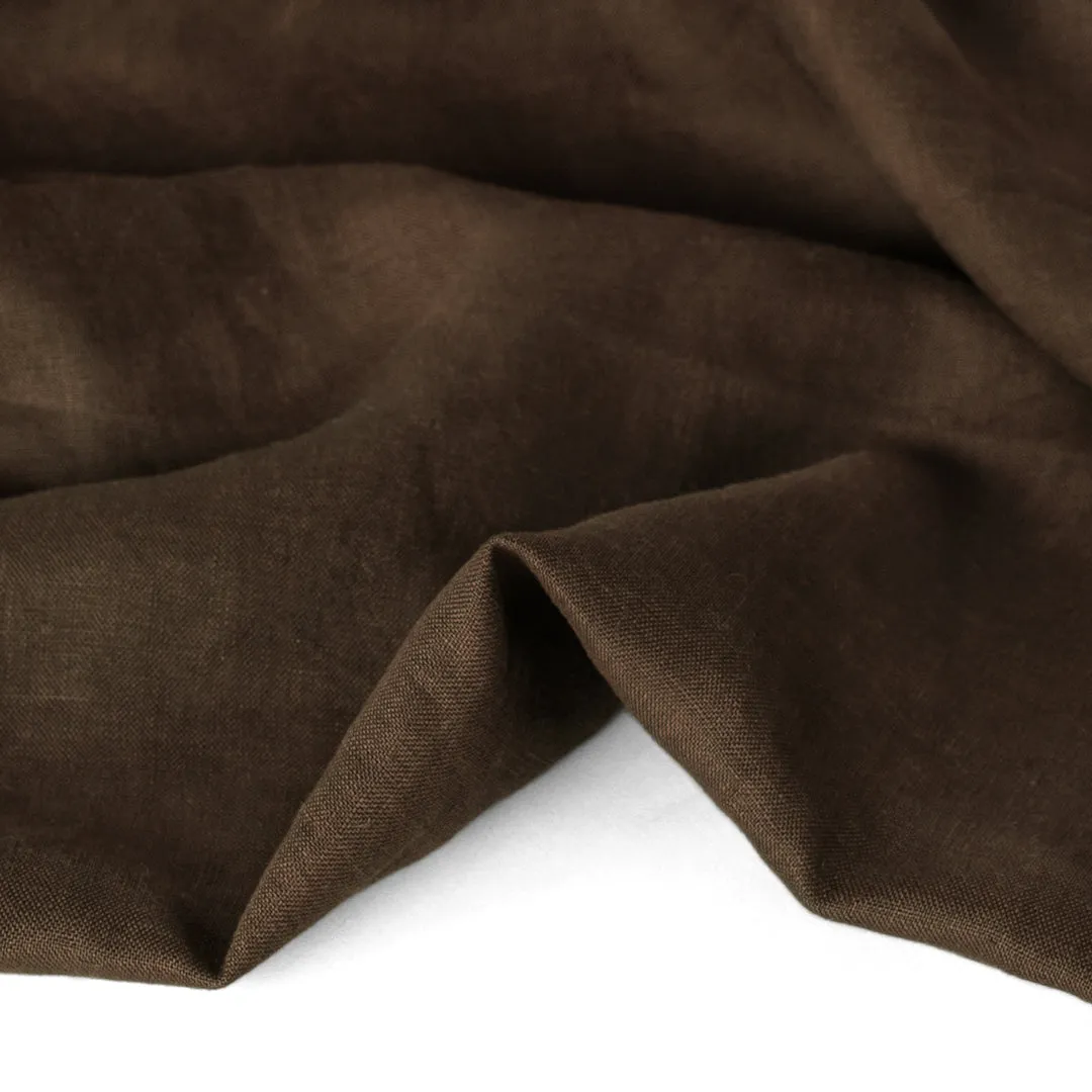 Remnant - 1.4m - Everyday Linen - Espresso