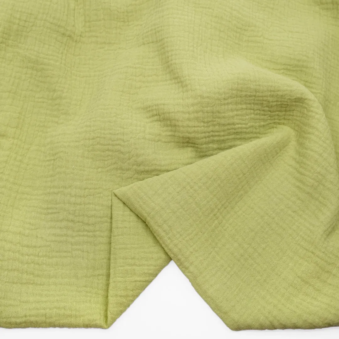 Remnant - 2.6m - Organic Cotton Double Gauze - Peashoot