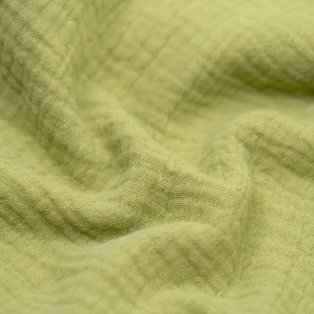 Remnant - 2.6m - Organic Cotton Double Gauze - Peashoot