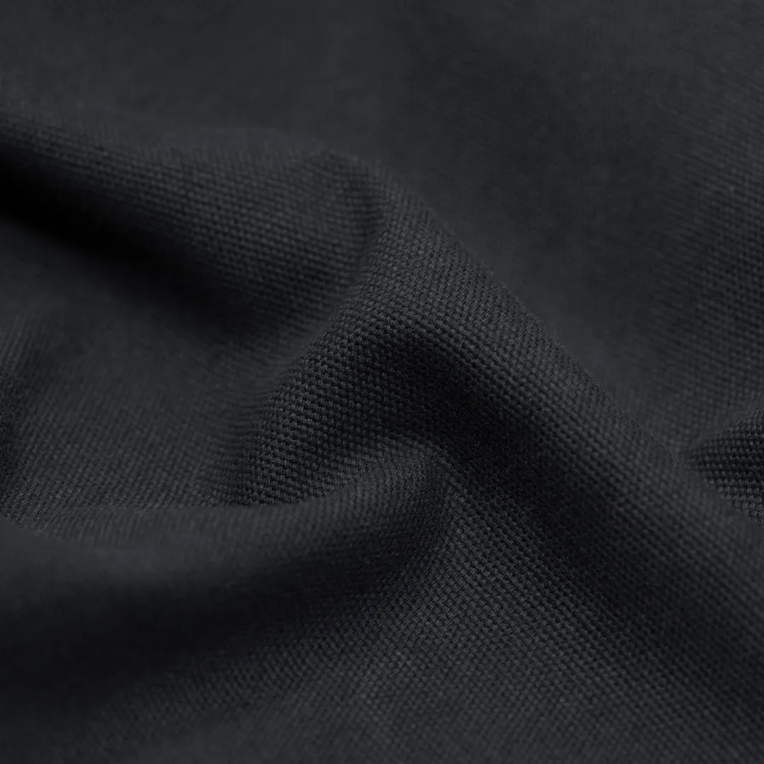 Remnant - 60cm - 8.5oz Washed Cotton Canvas - Ink *FLAWED*