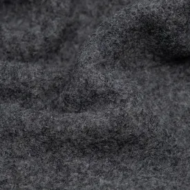 Remnant - 90cm - Boiled Wool Coating - Heather Charcoal *FLAWED*