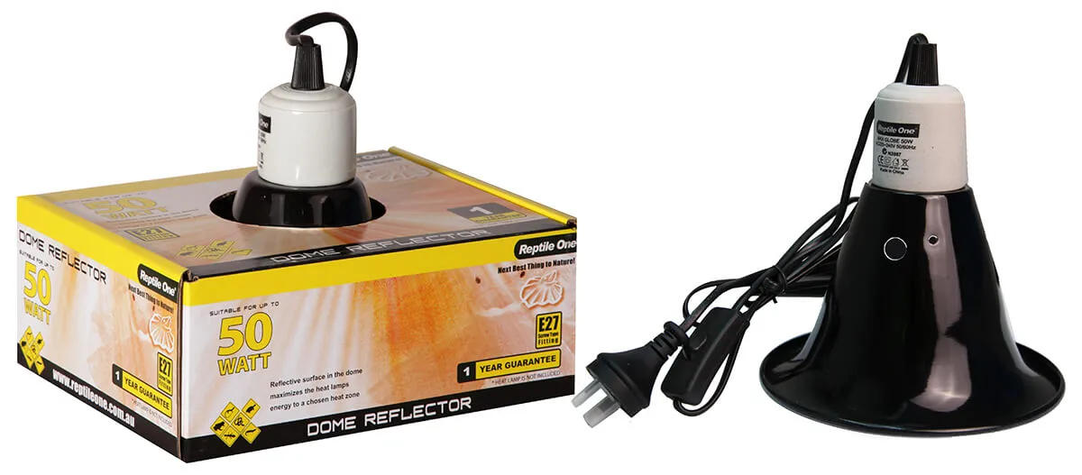 Reptile One Heat Lamp Holder Ceramic 50w E27 Screw Fit