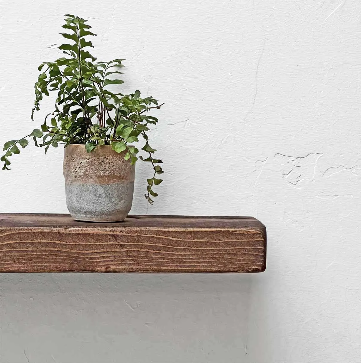 Rustic Floating Shelf | 15cm Depth