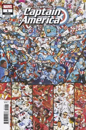 SAM WILSON, CAPTAIN AMERICA #1 MISTER GARCIN VARIANT