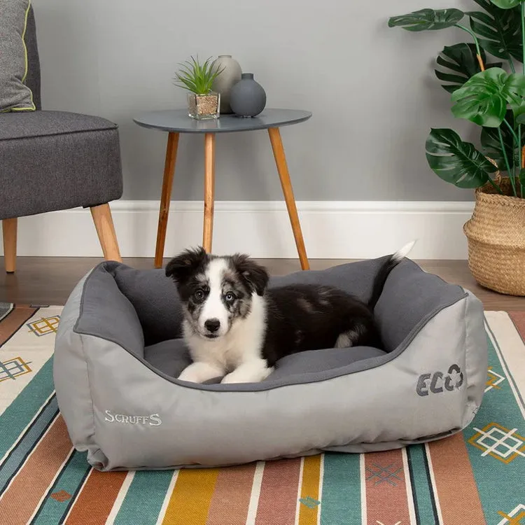 Scruffs Wilton Eco Box Dog Bed - Urban Grey