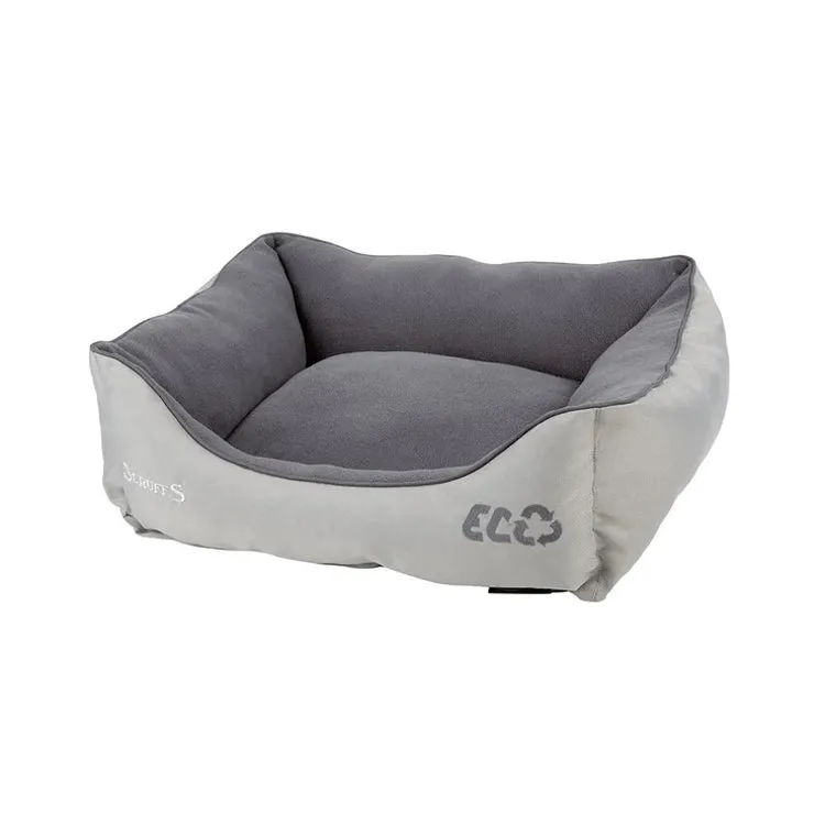 Scruffs Wilton Eco Box Dog Bed - Urban Grey