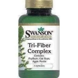 SWANSON Tri-fiber complex x 100 capsules, natural fibers