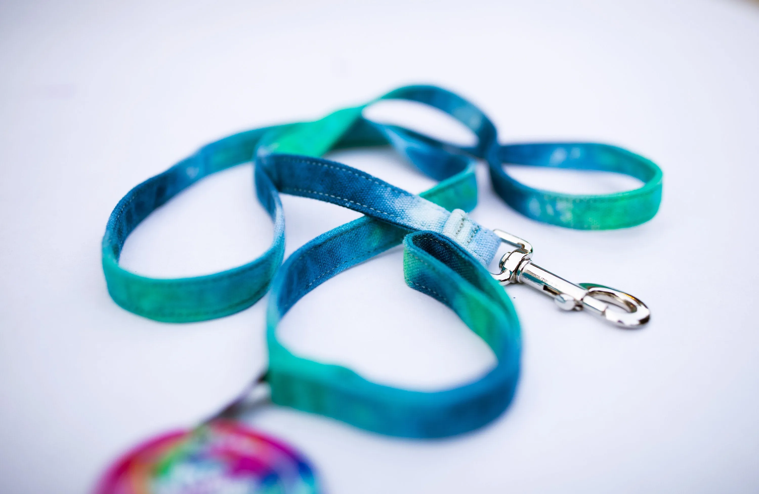 Tie Dye Dog/Cat Collar & Leash