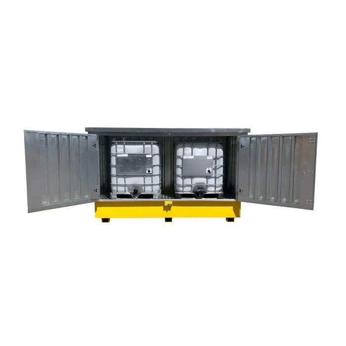 UltraTech 1186 Twin IBC Hard Top, Steel Model, 1 Each