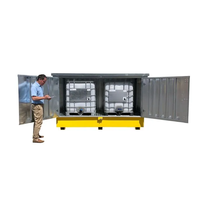 UltraTech 1186 Twin IBC Hard Top, Steel Model, 1 Each