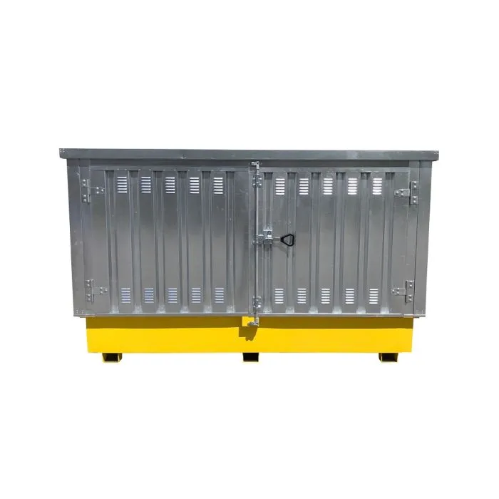 UltraTech 1186 Twin IBC Hard Top, Steel Model, 1 Each