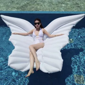 White Angel Wings Inflatable Floating Bed