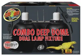 Zoo Med Mini Combo Deep Dome Lamp Fixture