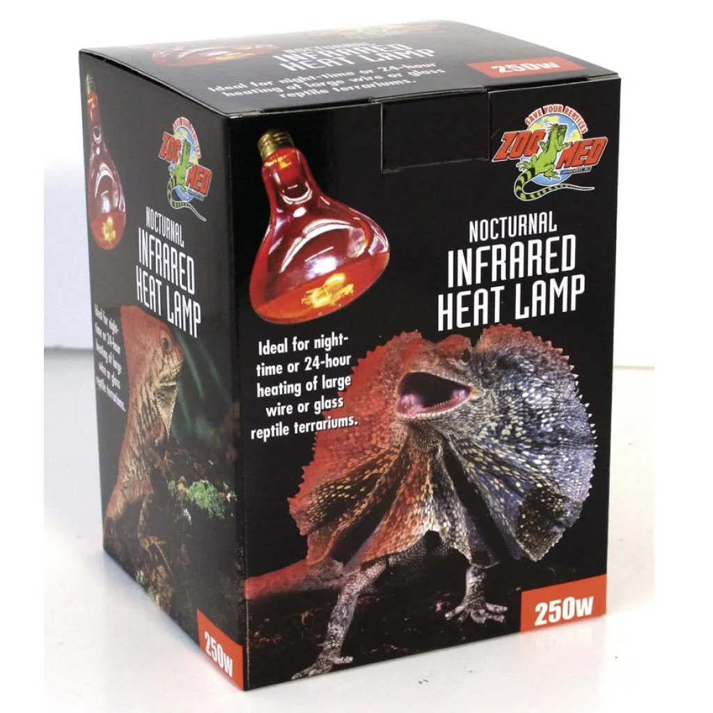 Zoo Med Nocturnal Infrared Heat Lamp for Reptiles