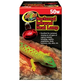 Zoo Med Nocturnal Infrared Heat Lamp for Reptiles